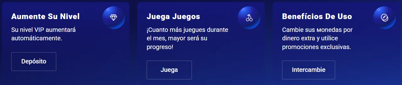 Frumzi Casino programa VIP con aumento de nivel, juegos y recompensas exclusivas